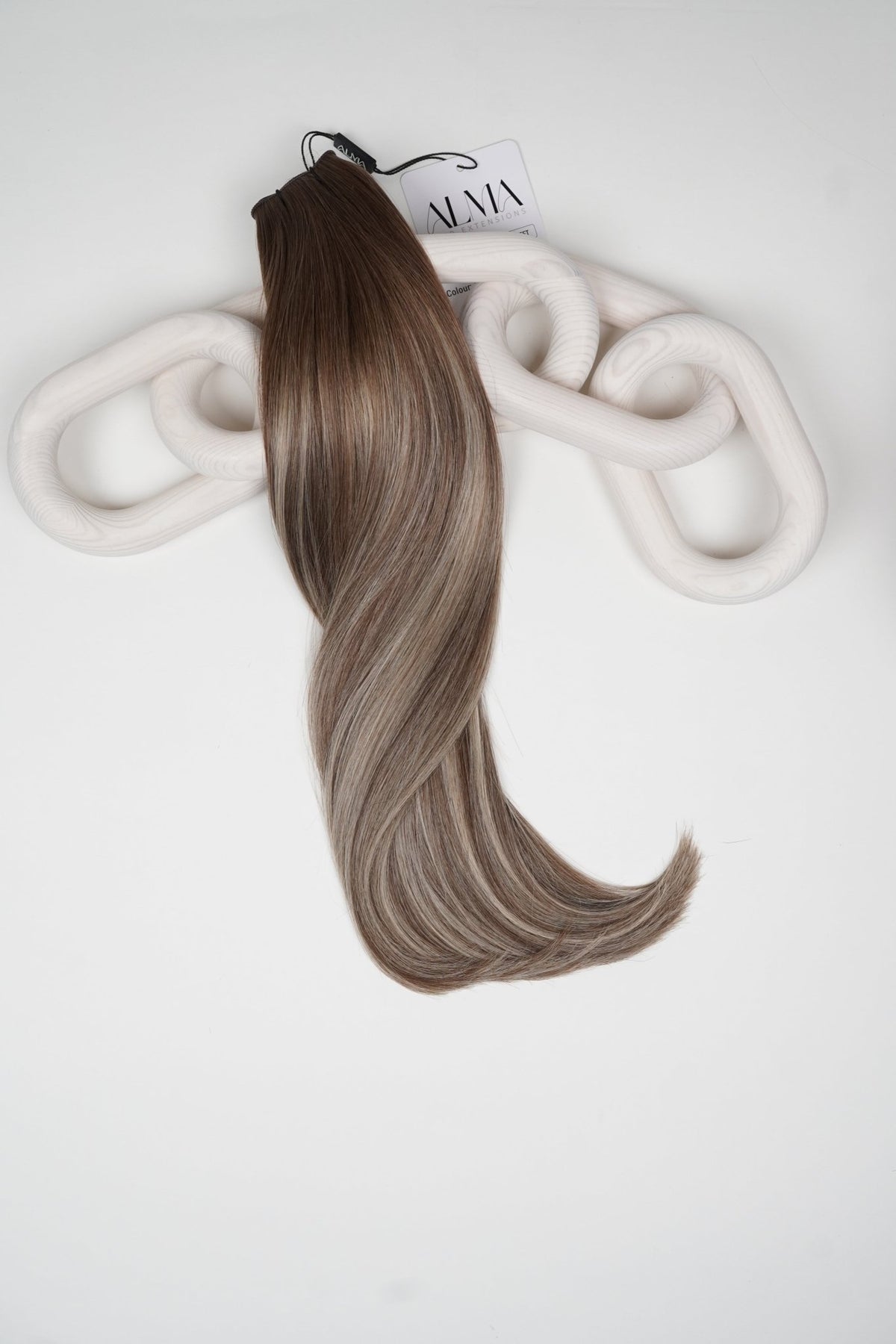 Marble Blended Blonde - Alma Double Genius Weft | DOUBLE WEFT | Alma Hair Extensions