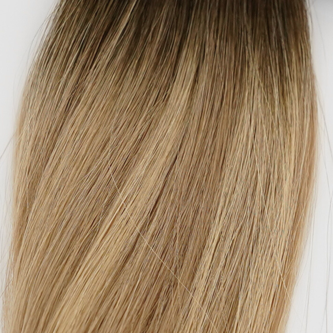 #2T12/18 Caramel Vanilla Swirl - Alma Genius Ultra Volume Weft