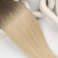 5AT60B Melted Powdered Sugar - Alma Double Genius Volume Weft | DOUBLE WEFT | Alma Hair Extensions