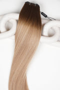 2T12/18 Caramel Vanilla Swirl - Alma Triple Genius Volume Weft | WEFT | Alma Hair Extensions