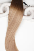 2T12/18 Caramel Vanilla Swirl - Alma Triple Genius Volume Weft | WEFT | Alma Hair Extensions
