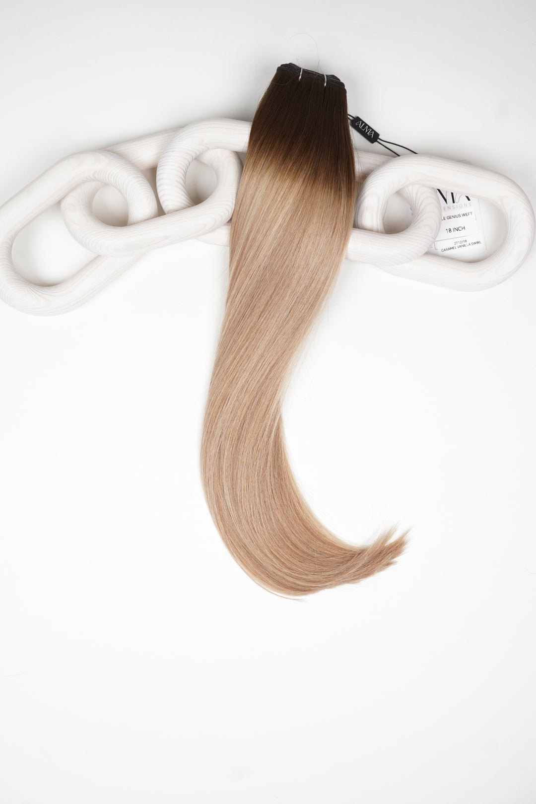 #2T12/18 Caramel Vanilla Swirl - Alma Triple Genius Volume Weft