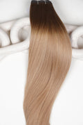 2T12/18 Caramel Vanilla Swirl - Alma Triple Genius Volume Weft | WEFT | Alma Hair Extensions