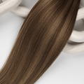 P4/8 Ashy Mocha - Alma Triple Genius Volume Weft | WEFT | Alma Hair Extensions