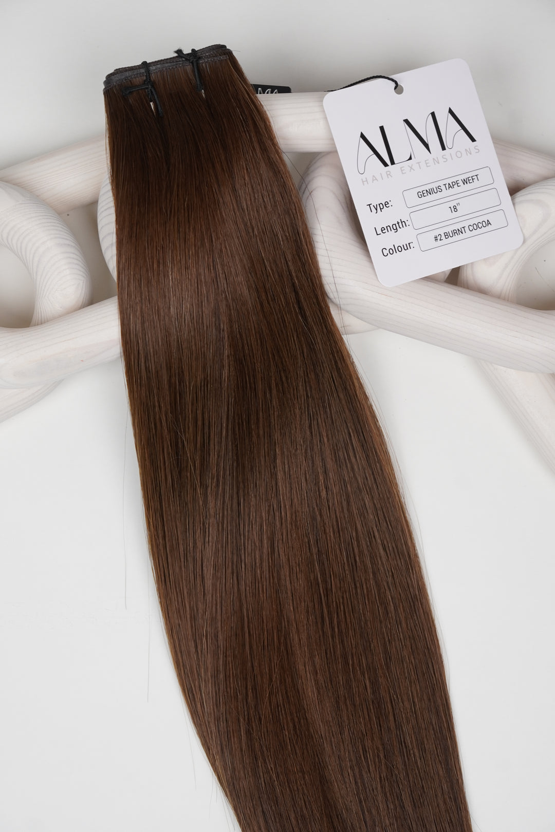 #2 Burnt Cocoa - Alma Genius Invisitape Weft