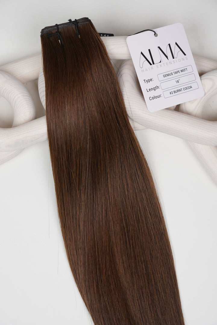 #2 Burnt Cocoa - Alma Genius Invisitape Weft