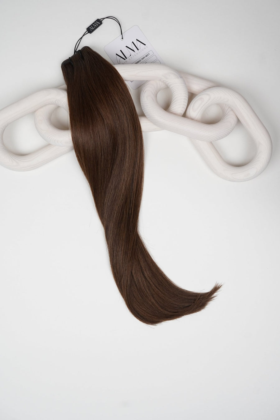 2 Burnt Cocoa - Alma Invisitape Inject Tape Weft | TAPE | Alma Hair Extensions professional hair extensions by Alma Hair Extensions