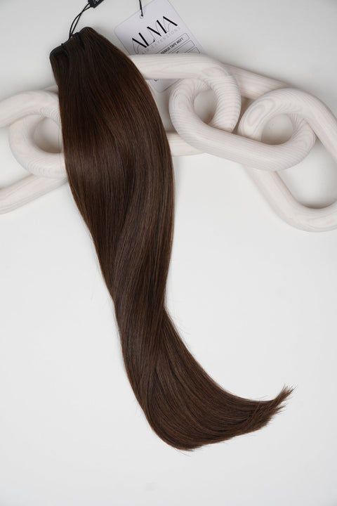 2 Burnt Cocoa - Alma Invisitape Inject Tape Weft | TAPE | Alma Hair Extensions