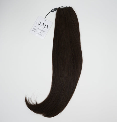 Burnt Cocoa - Alma EverWeft | DOUBLE WEFT | Alma Hair Extensions