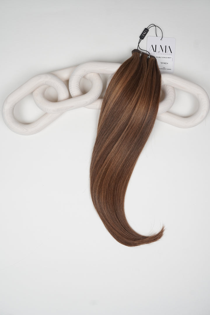 #P2/6 Chocolate Burnt Caramel- Alma Triple Genius Volume Weft