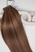P2/6 Chocolate Burnt Caramel - Alma Double Genius Volume Weft | DOUBLE WEFT | Alma Hair Extensions