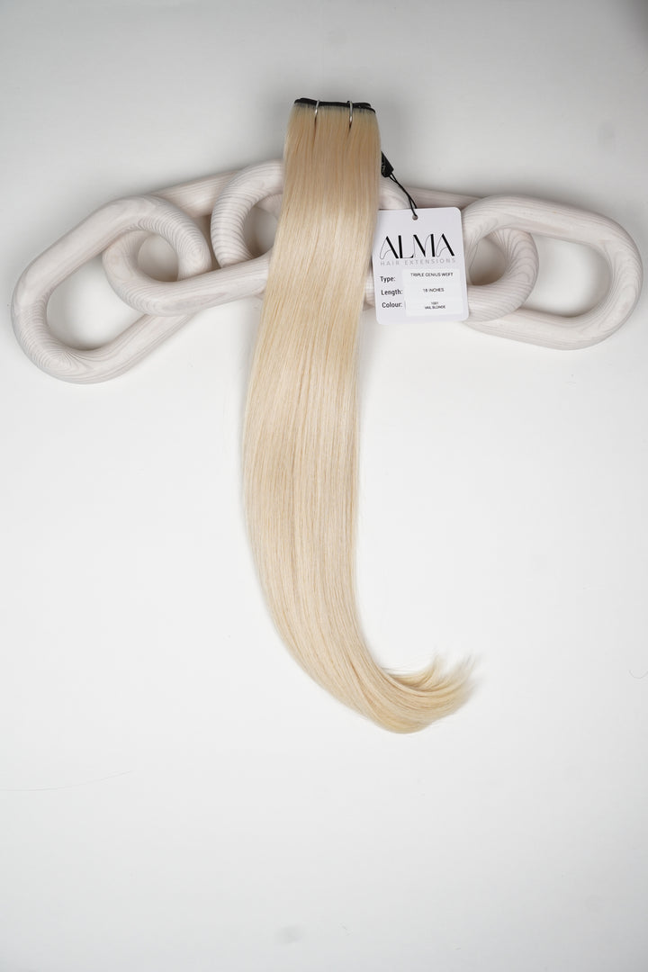 #1001 Vail Blonde - Alma Triple Genius Volume Weft