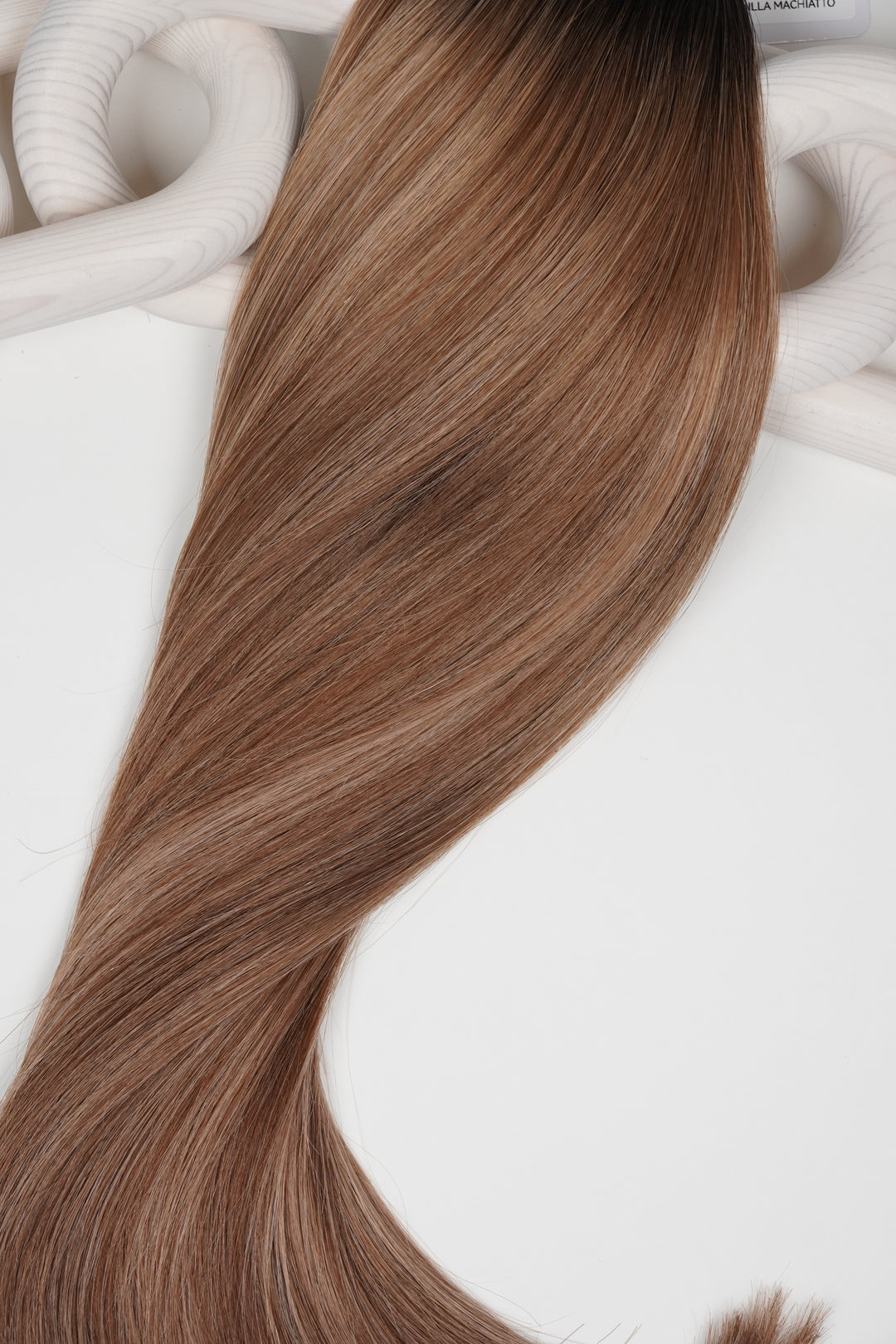#1BT4/14 Vanilla Machiatto - Alma Invisitape Inject Tape Weft